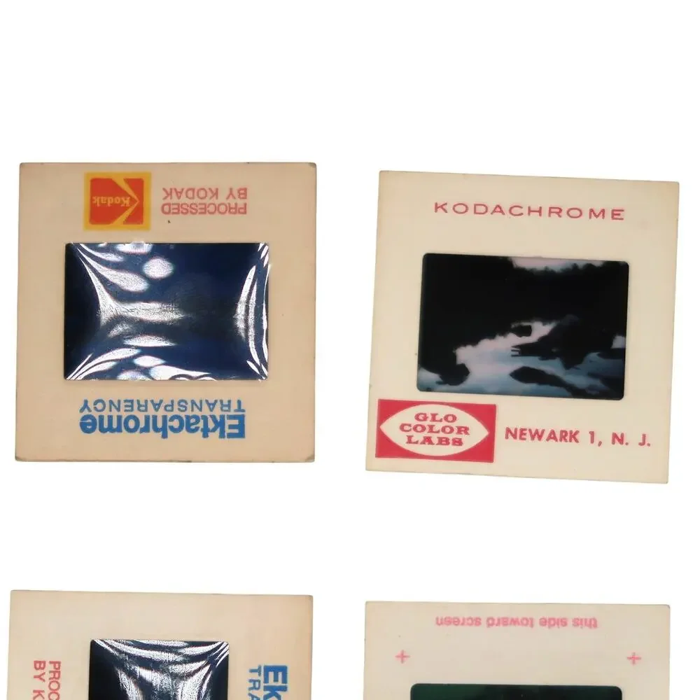 35mm Slides 1970s Lot of 15 Vintage Winter Snow Architecture Nature Film Kodak